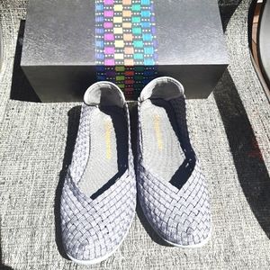 Bernie mev. Catwalk woven slip on
